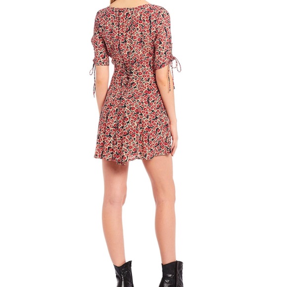 M Free People Floral Print Dress - Picture 2 of 9